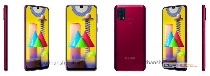 samsung galaxy m31 kirmizi - Samsung Galaxy M31'in Beklenen Renk Seçenekleri ve Teknik Özellikleri